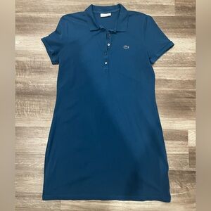 Blue Polo Dress Lacoste